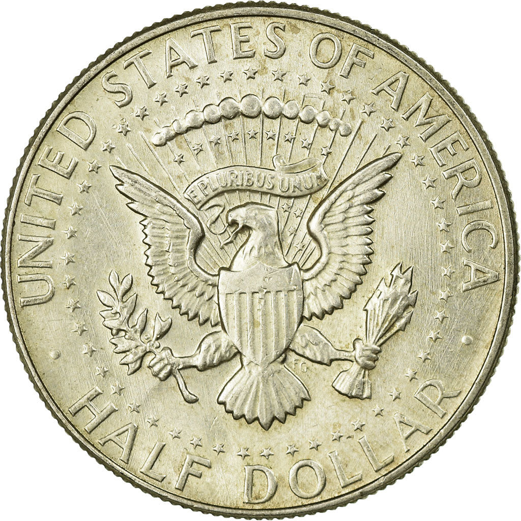 Coin, United States, Kennedy Half Dollar, Half Dollar, 1967, U.S. Mint
