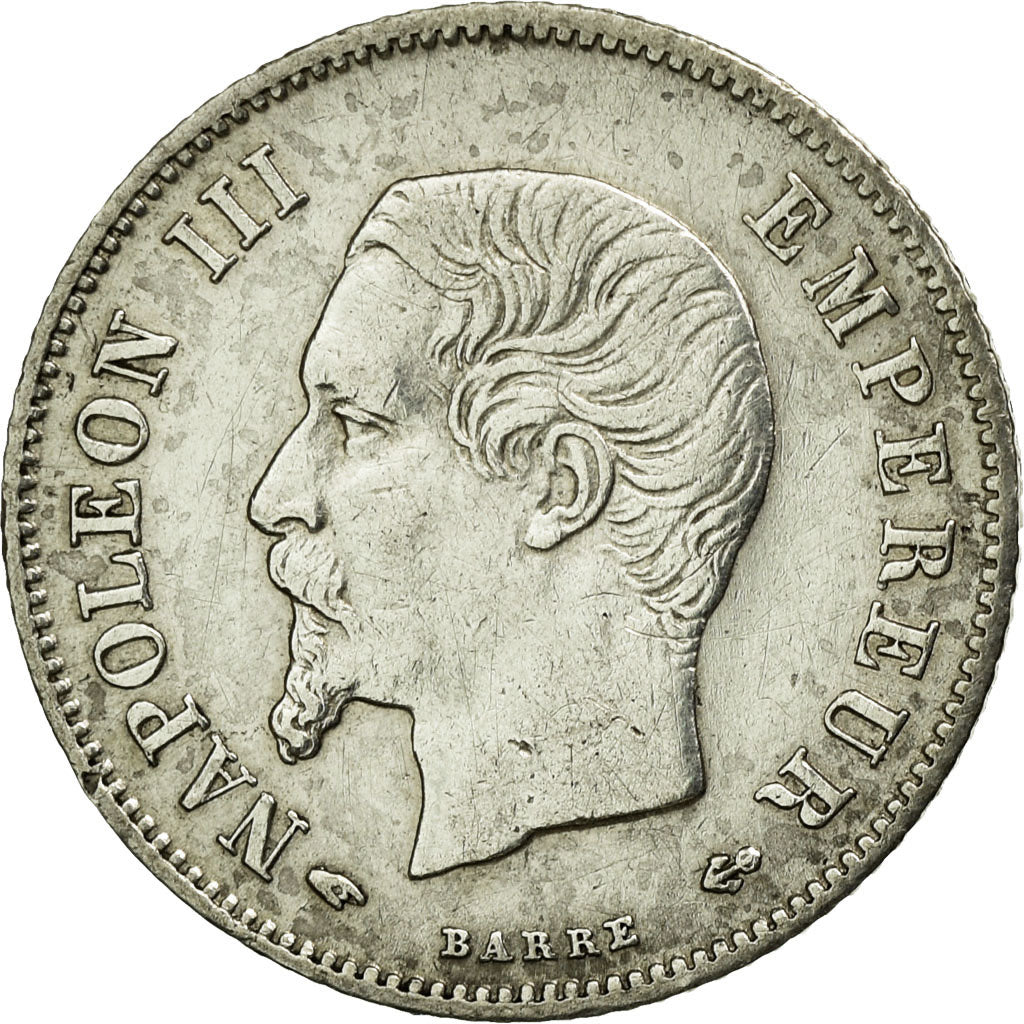 Coin, France, Napoleon III, Napoléon III, 20 Centimes, 1856, Paris, AU(55-58)