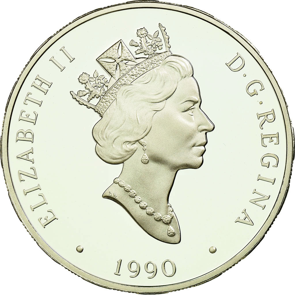 Coin, Canada, Elizabeth II, 20 Dollars, 1990, Royal Canadian Mint, Ottawa