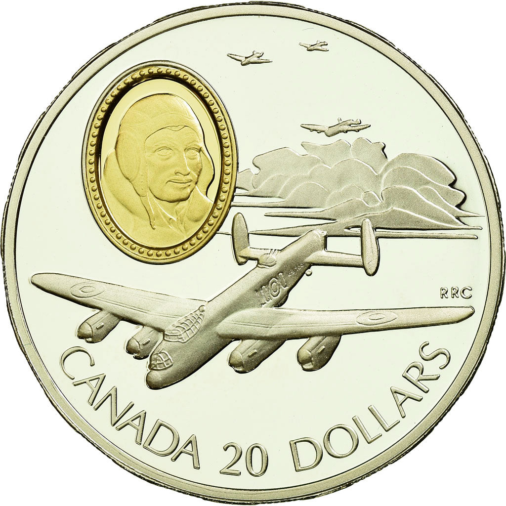 Coin, Canada, Elizabeth II, 20 Dollars, 1990, Royal Canadian Mint, Ottawa