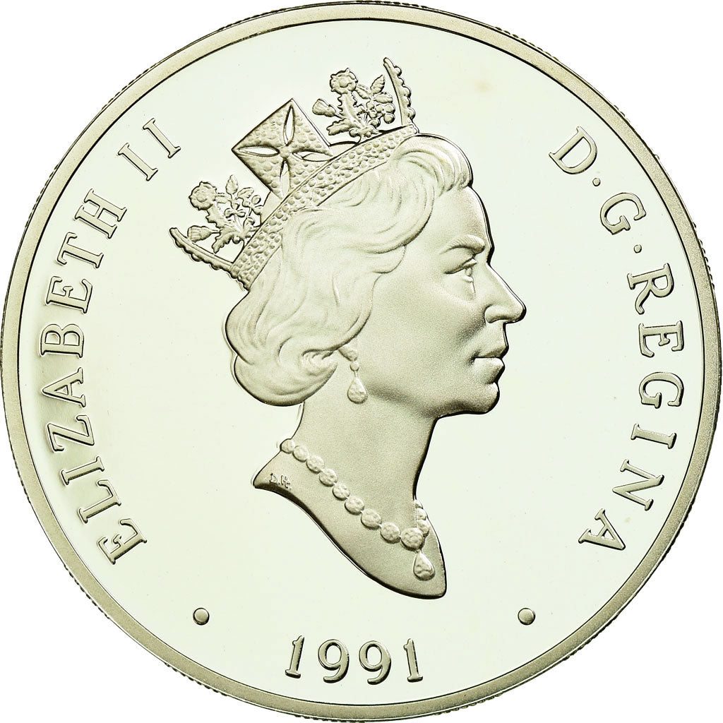 Coin, Canada, Elizabeth II, 20 Dollars, 1991, Royal Canadian Mint, Ottawa