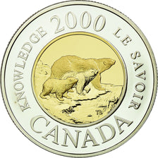Coin, Canada, Elizabeth II, 2 Dollars, 2000, Royal Canadian Mint, Ottawa, Proof