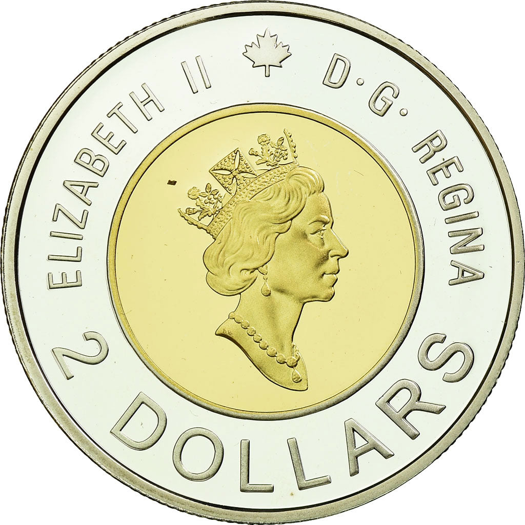 Coin, Canada, Elizabeth II, 2 Dollars, 2000, Royal Canadian Mint, Ottawa, Proof