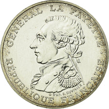 Coin, France, Lafayette, 100 Francs, 1987, EF(40-45), Silver, KM:962