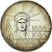 Coin, France, Statue de la Liberté, 100 Francs, 1986, EF(40-45), Silver