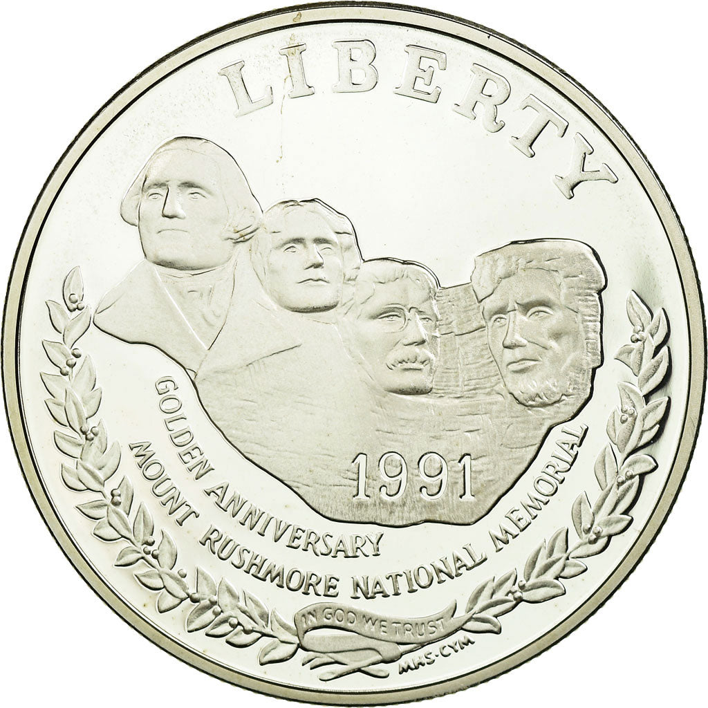 Coin, United States, Dollar, 1991, U.S. Mint, San Francisco, Proof, MS(65-70)