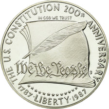 Moneta, USA, Dollar, 1987, U.S. Mint, San Francisco, Proof, MS(65-70), Srebro