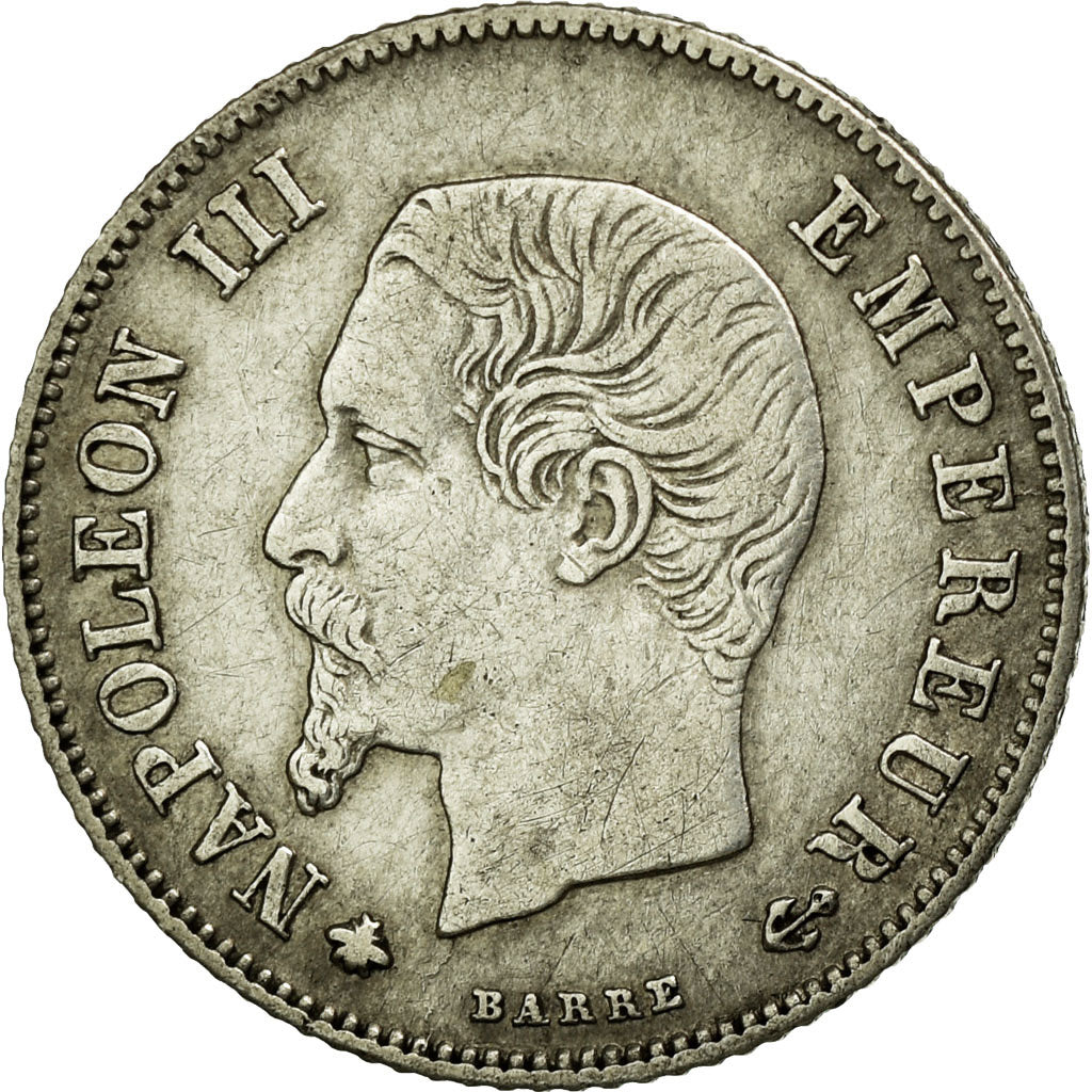 Monnaie, France, Napoleon III, Napoléon III, 20 Centimes, 1860, Strasbourg