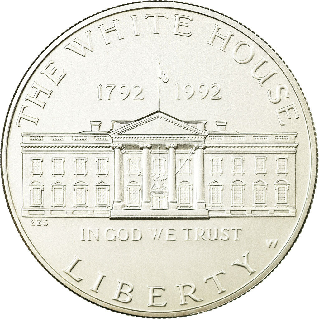 Coin, United States, Dollar, 1992, U.S. Mint, West Point, MS(65-70), Silver