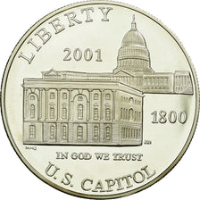 Coin, United States, Dollar, 2001, U.S. Mint, Philadelphia, Proof, MS(65-70)