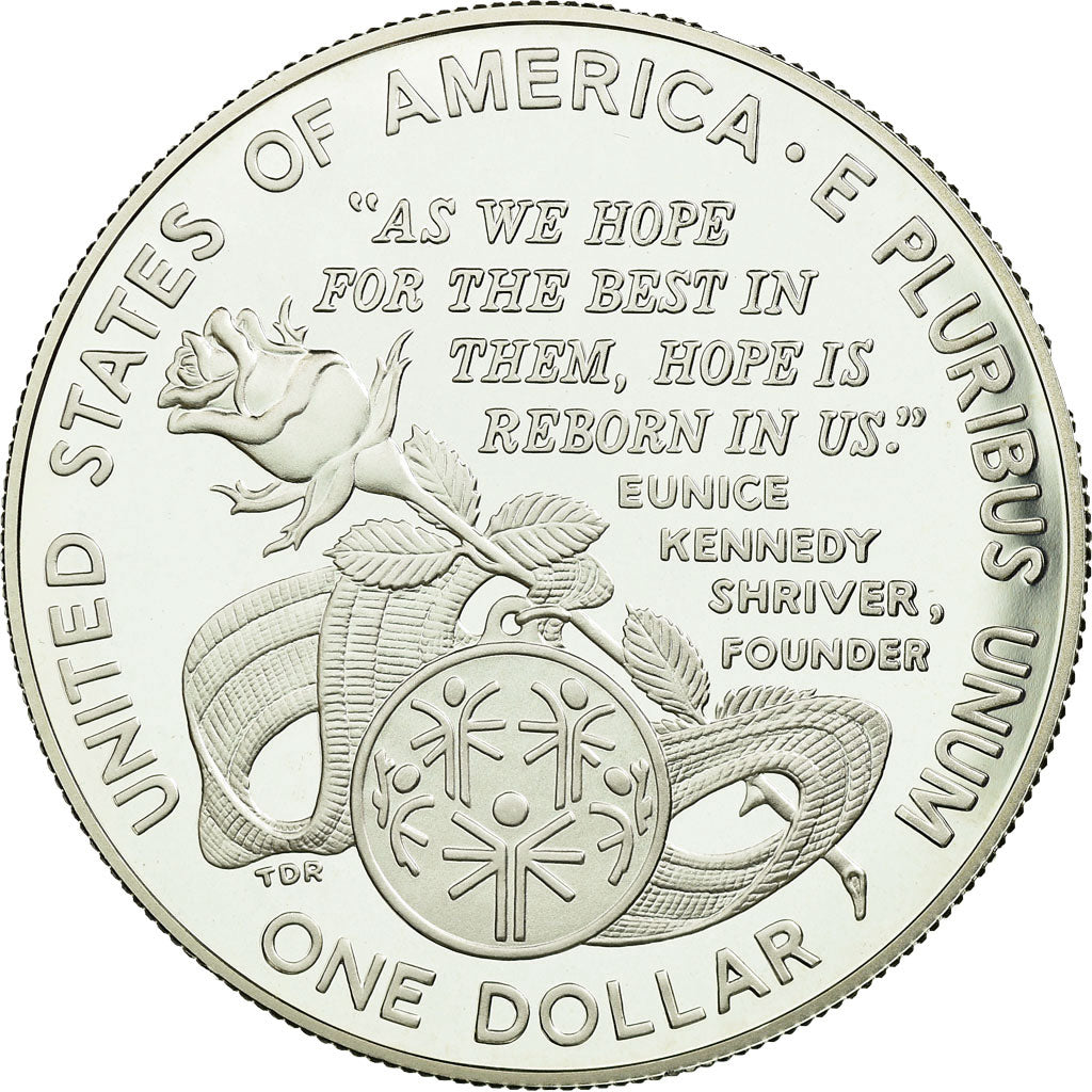 Coin, United States, Dollar, 1995, U.S. Mint, Philadelphia, Proof, MS(65-70)
