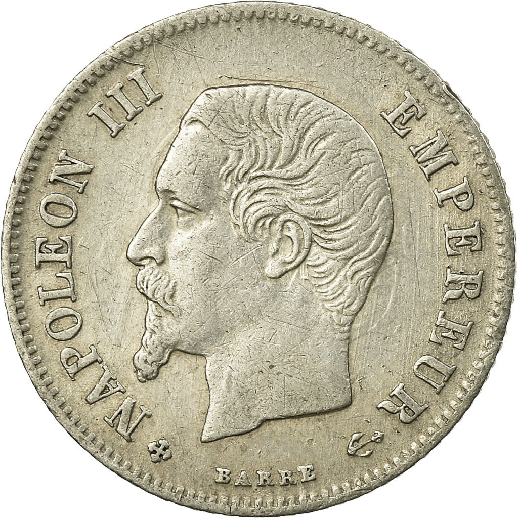 Coin, France, Napoleon III, Napoléon III, 20 Centimes, 1863, Strasbourg