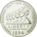 Munten, Verenigde Staten, Dollar, 1994, U.S. Mint, West Point, FDC, Zilver
