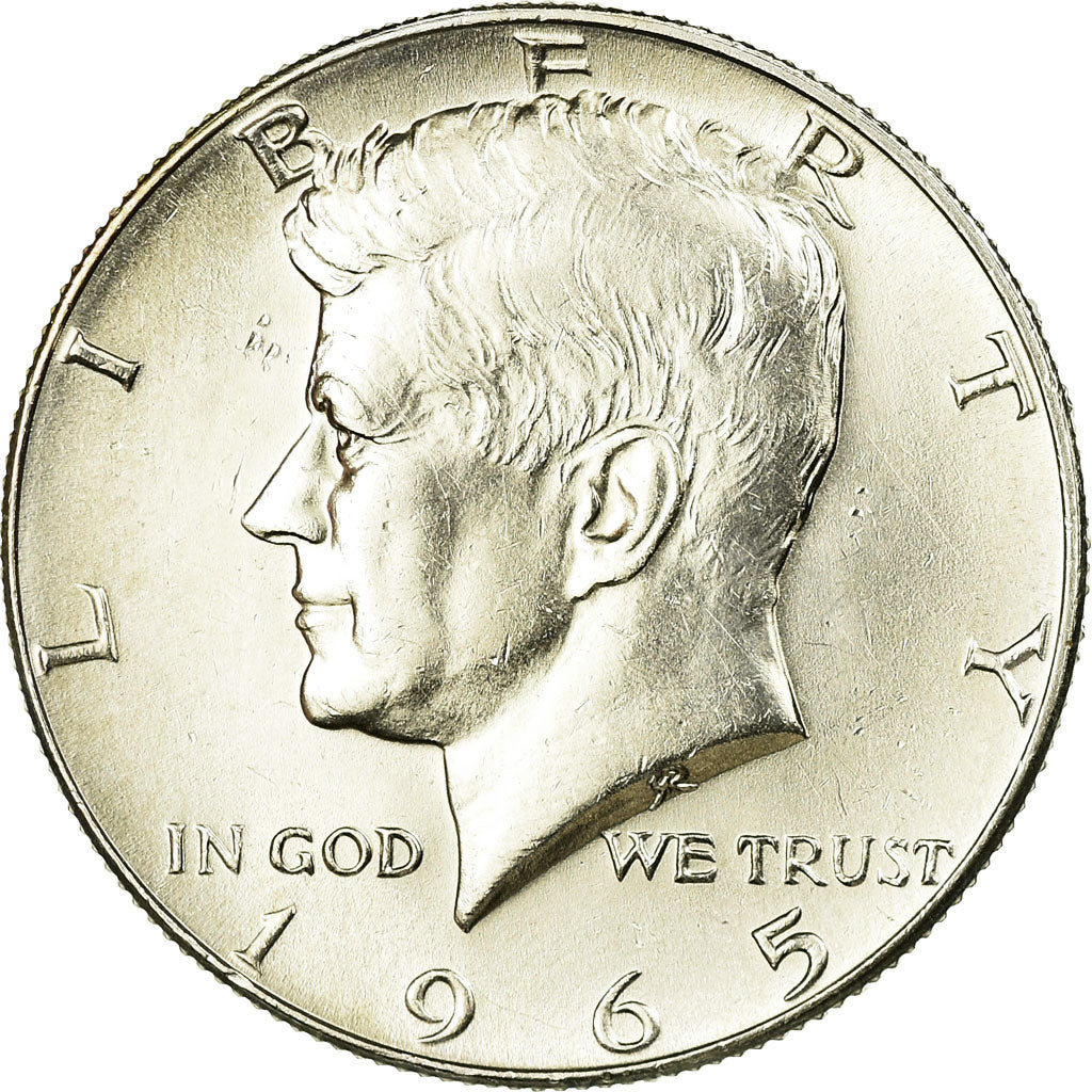 Monnaie, États-Unis, Kennedy Half Dollar, Half Dollar, 1965, U.S. Mint