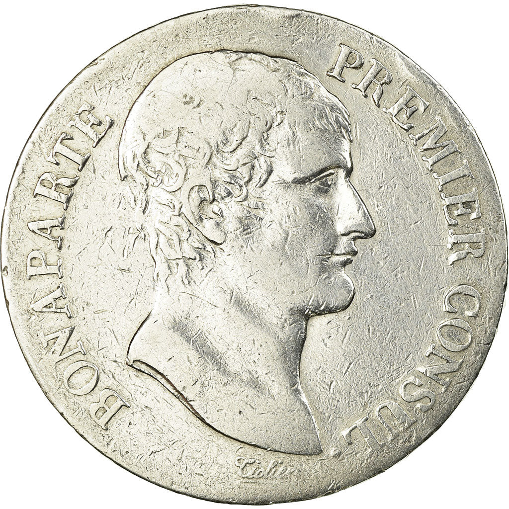 Munten, Frankrijk, Union et Force, 5 Francs, AN 11, Paris, FR, Zilver, KM:639.1