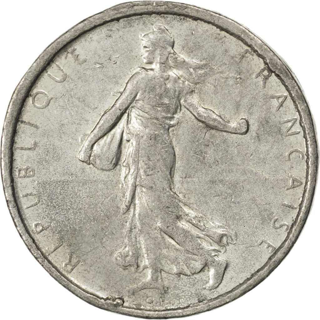 Coin, France, Semeuse, 5 Francs, 1962, EF(40-45), Silver, KM:926, Gadoury:770