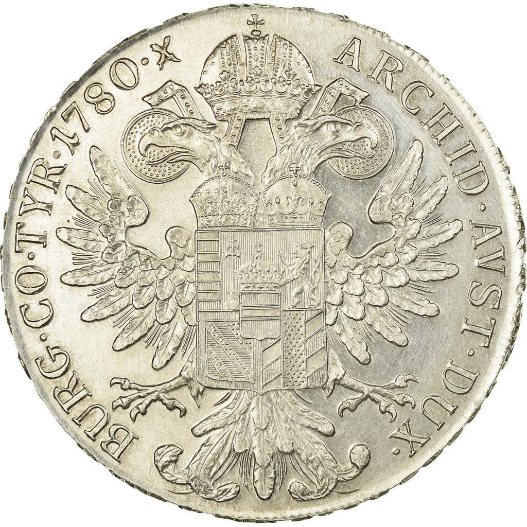 Coin, Austria, Joseph II, Thaler, 1780, Official restrike, MS(63), Silver, KM:T1