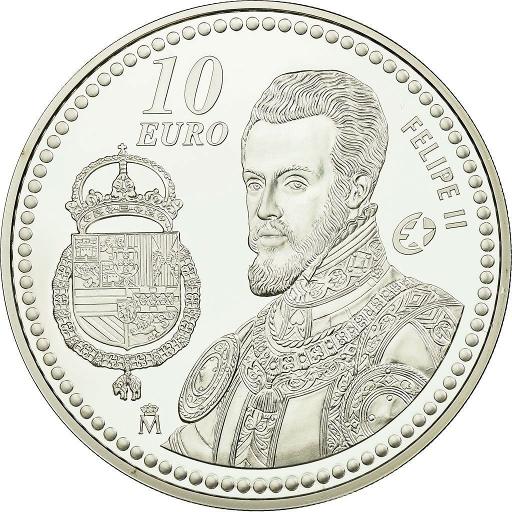 Spanien, 10 Euro, 2009, STGL, Silber, KM:1214