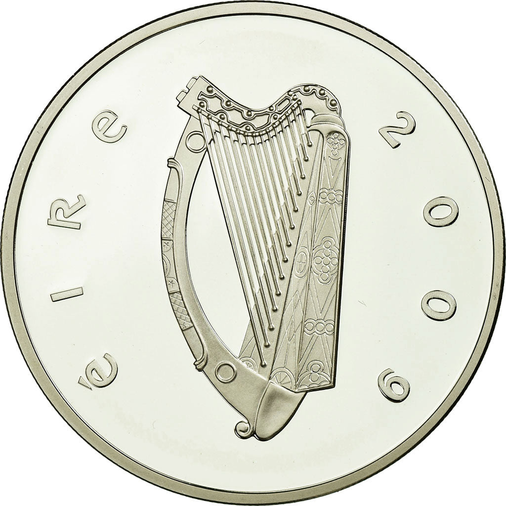 IRELAND REPUBLIC, 10 Euro, 2009, Proof, MS(65-70), Silver, KM:60