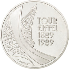 Vème République, 5 Francs 100 ans de la Tour Eiffel, 1989, BE, KM 968a