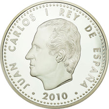 Spagna, 10 Euro, 2010, Proof, FDC, Argento, KM:1169