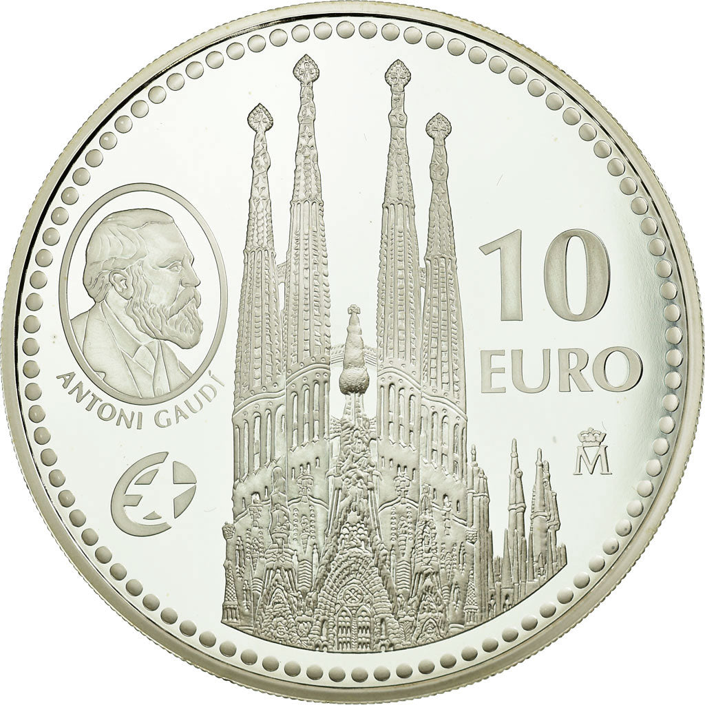 Spain, 10 Euro, 2010, Proof, MS(65-70), Silver, KM:1169