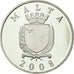Malte, 10 Euro, 2008, Proof, FDC, Argent, KM:136