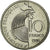 Coin, France, Schumann, 10 Francs, 1986, AU(55-58), Nickel, KM:958, Gadoury:825