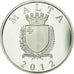 Malta, 10 Euro, 2012, Paris, Proof, MS(65-70), Srebro