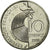 Moneta, Francja, Schumann, 10 Francs, 1986, AU(55-58), Nikiel, KM:958