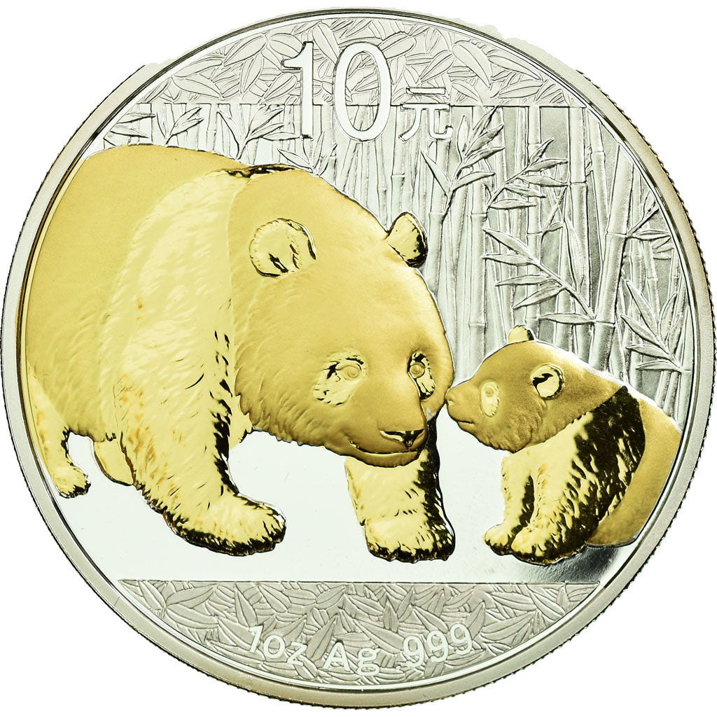 Coin, CHINA, PEOPLE'S REPUBLIC, 10 Yüan, 2011, Proof, MS(65-70), Silver