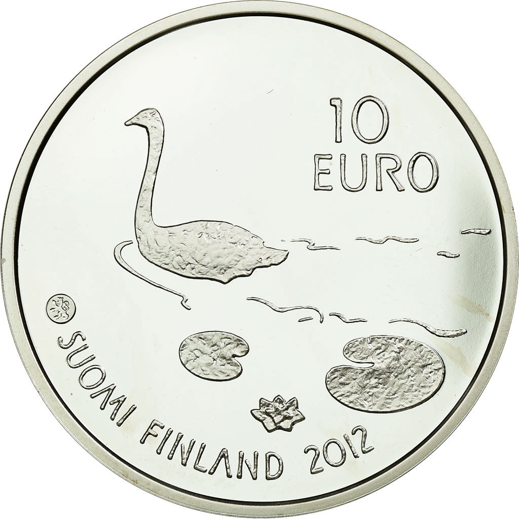 Münze, Finnland, 10 Euro, 2012, Vantaa, Proof, STGL, Silber, KM:179