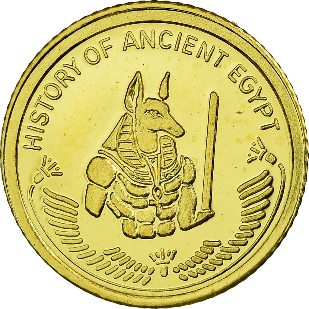 Coin, Fiji, History of Ancient Egypt, 10 Dollars, 2010, MS(65-70), Gold