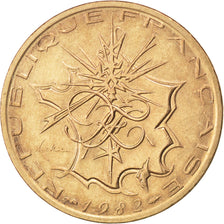 FRANCE, 10 Francs, 1982, KM #940, AU(50-53), Cupro-nickel Aluminium, Gadoury...