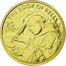IRELAND REPUBLIC, 20 Euro, The book of Kells, 2012, STGL, Gold