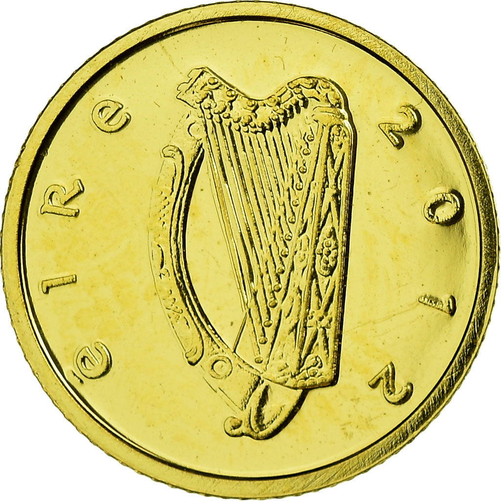 IRELAND REPUBLIC, 20 Euro, The book of Kells, 2012, STGL, Gold