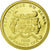 Moneta, Benin, Charles de Gaulle, 1500 Francs CFA, 2010, FDC, Oro