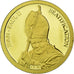 Munten, Benin, Jean-Paul II, 1500 Francs CFA, 2011, FDC, Goud