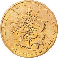 Vème République, 10 Francs Mathieu, 1983, KM 940
