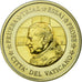 Vatican, Fantasy euro patterns, 2 Euro, 2007, MS(63), Bi-Metallic