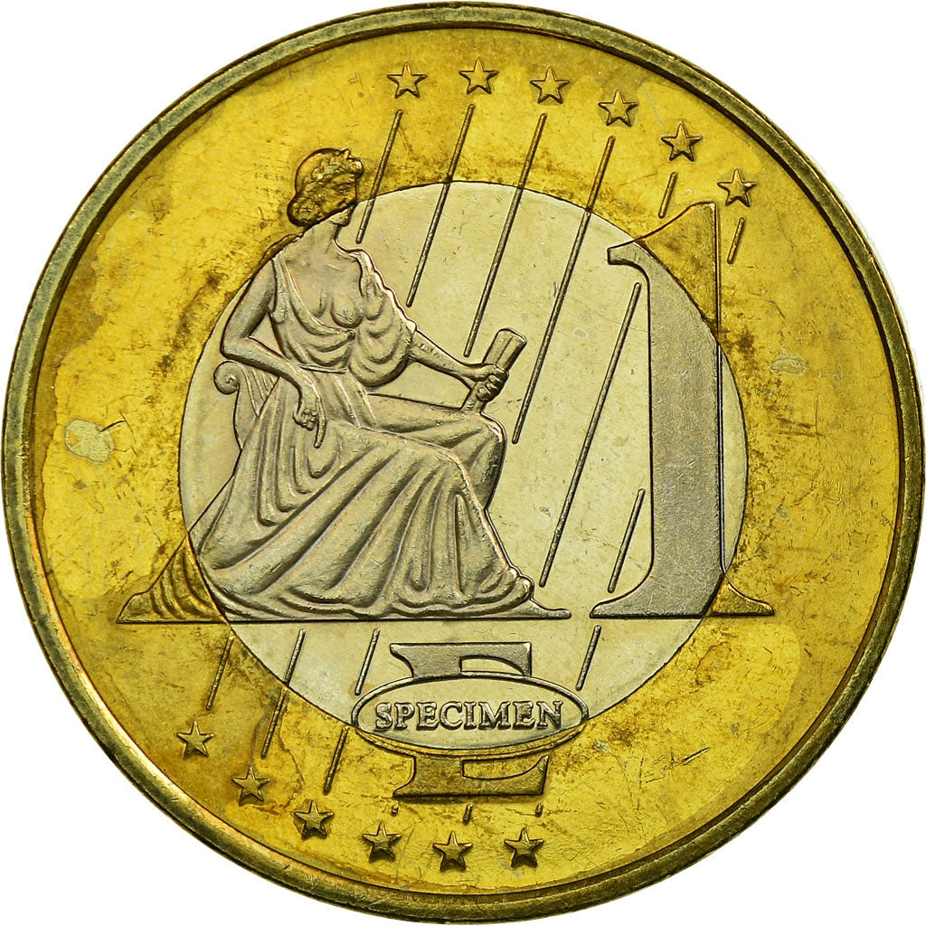 Sweden, Fantasy euro patterns, Euro, 2003, EF(40-45), Bi-Metallic