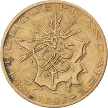 Vème République, 10 Francs Mathieu, 1985, KM 940