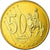 Malta, Fantasy euro patterns, 50 Euro Cent, 2004, MS(63), Brass