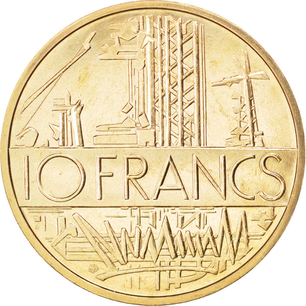 Francia, Mathieu, 10 Francs, 1979, SPL, Nichel-ottone, KM:940, Gadoury:814