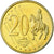 Suécia, Fantasy euro patterns, 20 Euro Cent, 2003, EF(40-45), Latão