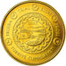 Turcja, Fantasy euro patterns, 10 Euro Cent, 2003, MS(63), Mosiądz