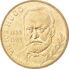 FRANCE, Victor Hugo, 10 Francs, 1985, KM #956, AU(55-58), Nickel-Bronze, 26,...
