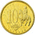 República Checa, Fantasy euro patterns, 10 Euro Cent, 2003, EF(40-45), Latão