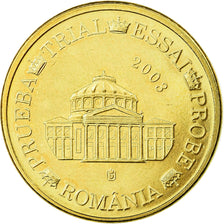 Rumunia, Fantasy euro patterns, 10 Euro Cent, 2003, MS(63), Mosiądz
