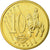 Romania, Fantasy euro patterns, 10 Euro Cent, 2003, MS(63), Brass